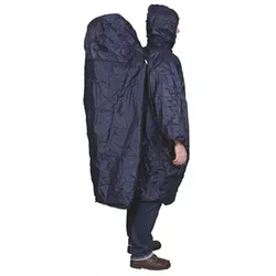 Travelsafe Poncho Zipper Extension - Navy - Str. S-M - Poncho